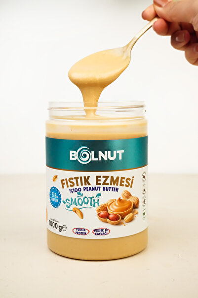 Bolnut 1 Kilo %100 Fıstık Ezmesi Sade Smooth