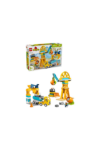 LEGO DUPLO Град 3-в-1 Строителна площадка и машини 10476
