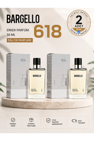 Bargello ERKEK PARFÜM 618 ORİENTAL 50 ML EDP 198658695188 x2