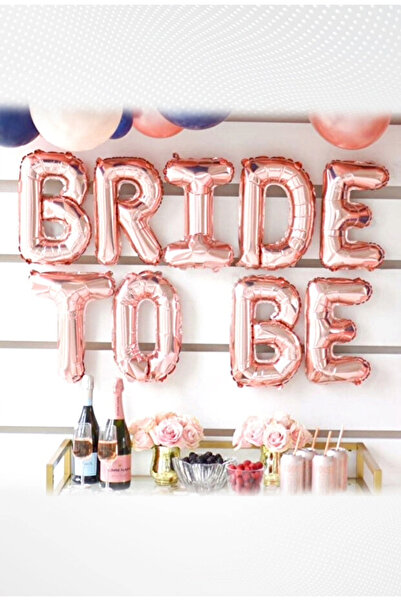 Parti Zamanı Bride To Be Folyo Balon Seti - Bekarlığa Veda Bride Partisi Balo...