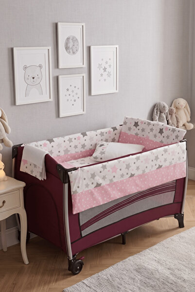 Kista Baby Stars Oyun Parkı Bebek Uyku Seti (6'lı Set)