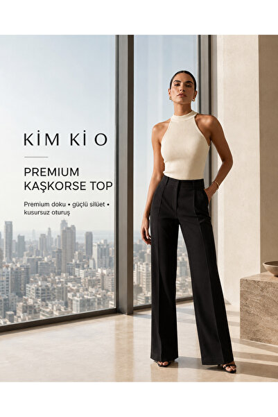 KİM Kİ O Şık Tasarım Kaşkorse Üst - Basic Chic Koleksiyonu