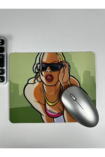 mousepad bastir Gta San Andreas Non-Slip Stitched Rubber Gaming Mousepad V2 -...