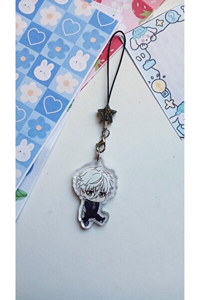 Atölye Moonlit Blue Lock Seishiro Nagi Telefon Süsü Telefon Askısı Charm