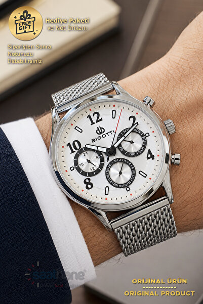 Saathane Original Bigotti Model Steel Business Stylish Wear Combination Wicke...