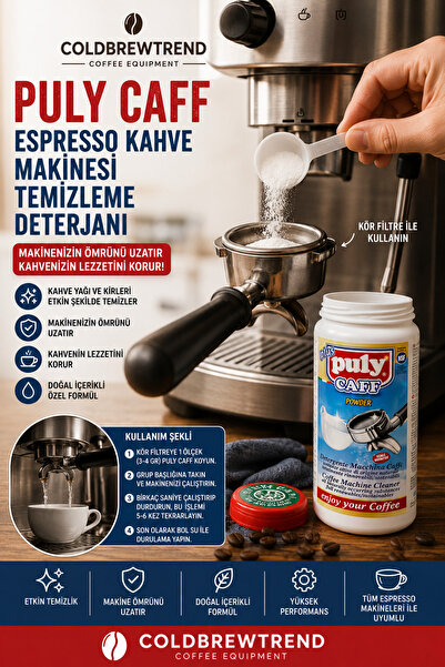 COLD BREW TREND by uğur cadırcı Puly Caff Espresso Kahve Makinesi Temizleme D...