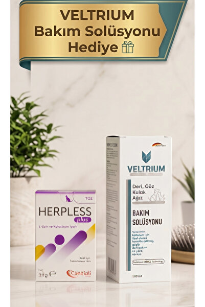 candioli Cat Herpless Plus - Kedi L-Lizin Kolostrum İçeren Bağışıklk Güçlendi...