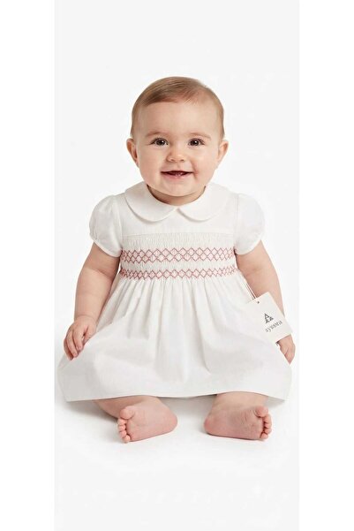 Lovely LV500070 Turkish Cotton Comfort and Cozy Newborn Baby Dress Easy And F...