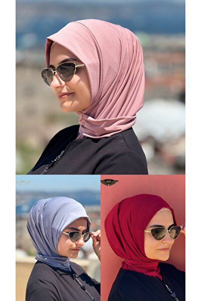 ALDAIYR 3 Snap Fasteners Hijab Cap