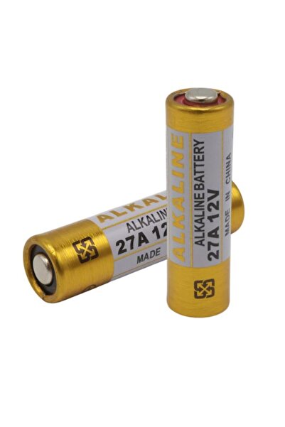 Powermaster MN27A 12 Volt 27A İnce Alarm Pili Alkaline Batarya (5'LI Paket)