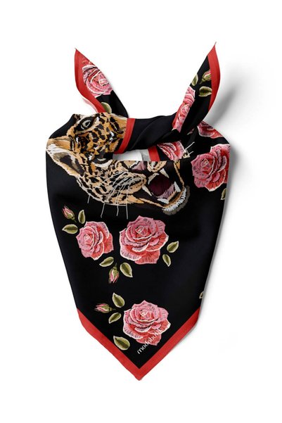 Modabutik Violla Kaplan Desenli Bandana