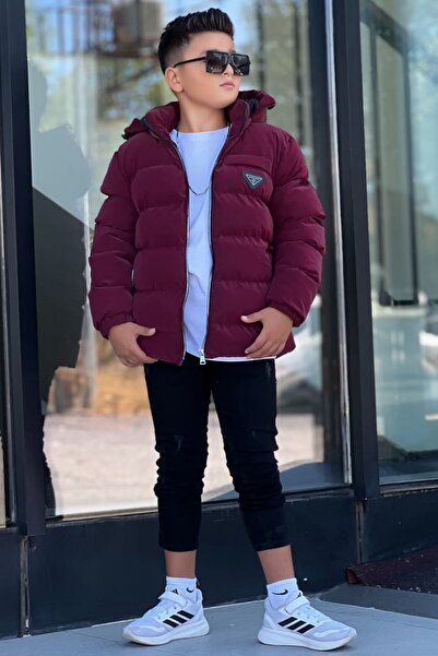 Zaziko Kids Boy's Detachable Hooded Waterproof Nova Winter Coat Km4012