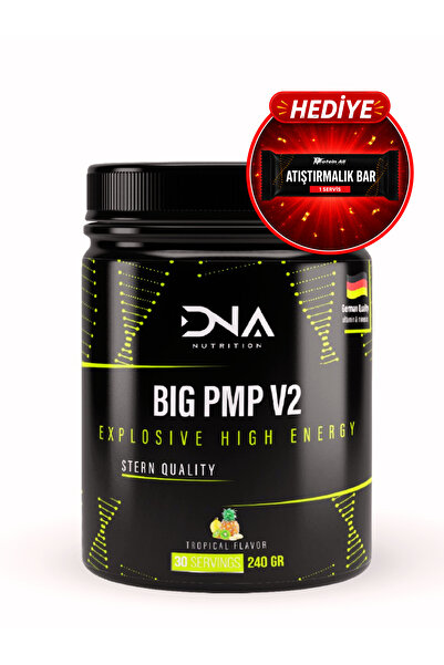 Dna Nutrition Big Pmp Pre-workout 240gr Tropik Meyve Aromalı