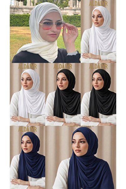 ALDAIYR 7 Combed Cotton Shawl Plain