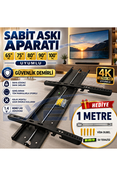 EYE PC 100 Inç 80 " 65 " Inç - 160 203 Ekran Tv- Lcd-led Televizyon Için Sabi...