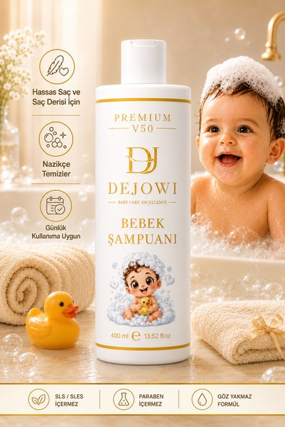 Dejowi V50 Premium Moisture and Vitamin Supported Sensitive Baby Shampoo 400 ml