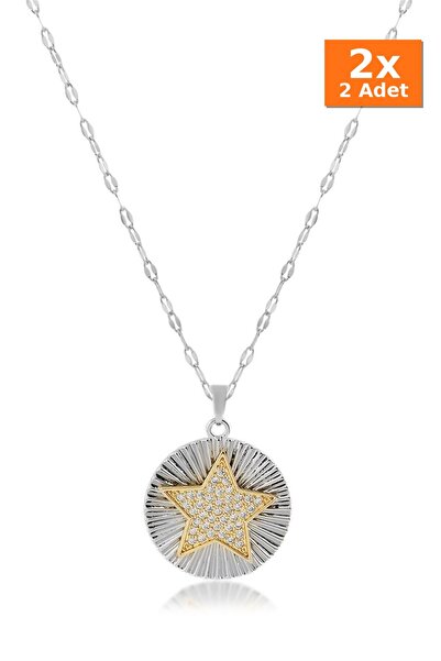 Bozhi Necklace Stainless Steel Silver 45cm Elegant Gift