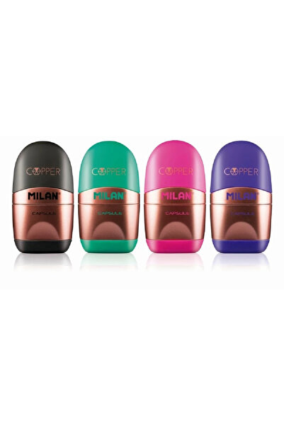 Milan Ascuțitoare cu radieră Copper