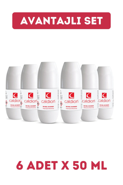 Caldion Women Roll-on 50 Ml. X 6 Adet