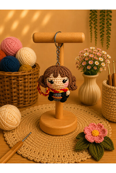 Morey Πλεκτό μπρελόκ Amigurumi - Χειροποίητο αξεσουάρ τσάντας και διακοσμητικ...