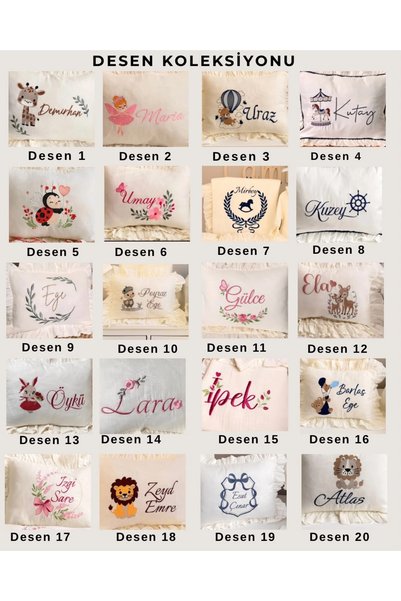 lambkin Baby Name Embroidered 100% Cotton Muslin Hospital Discharge Set Pillow Blanket Stroller Cover Double Breasted