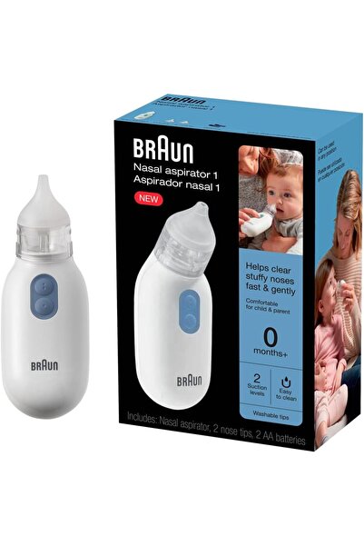 Braun Electric Nasal Aspirator for Newborns, Infants, and Toddlers