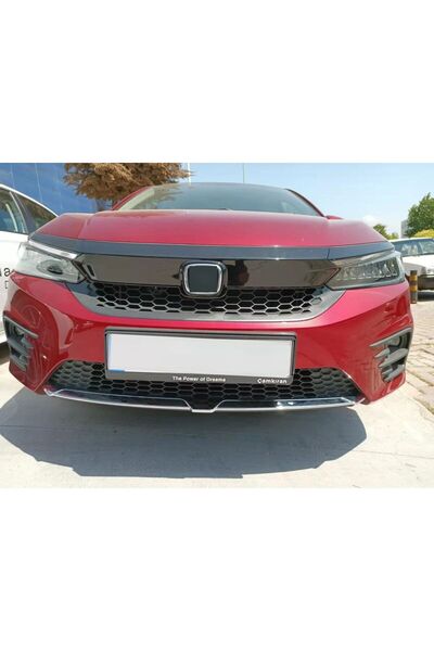 autogp Honda city uyumlu ön tampon alt çıtası krom 2021+