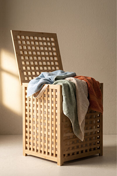 Perotti Bobbio SoBig Bambu Çamaşır Sepeti 65x45 cm Natural