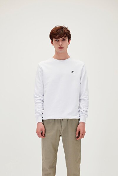 Bad Bear Erkek Sweatshirt Beyaz 20.02.12.012 Presage Crewneck