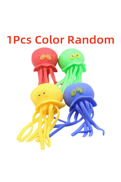 Choice 1pcs Fun Squeeze Water Octopus Stress Relief Toy For Kids Bathing Play...