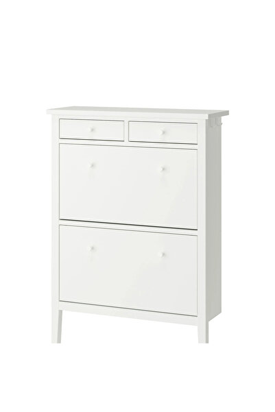 IKEA Hemnes Modern Ayakkabı Dolabı 89x30x127 Cm Akdenizshop