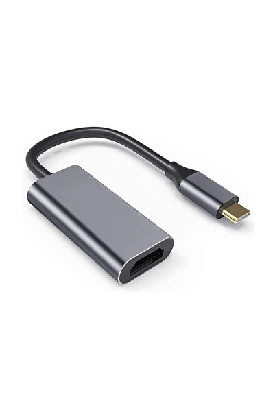 Choice GRAY USB C To HDMI-Compatible Adapter Cable Type C 4K USB 3.1 HDTV Con...