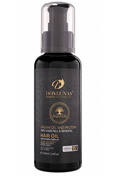 DOS LUNAS Cosmetics Dos Lunas Nourishing Moisturizing Argan Hair Oil And Prot...