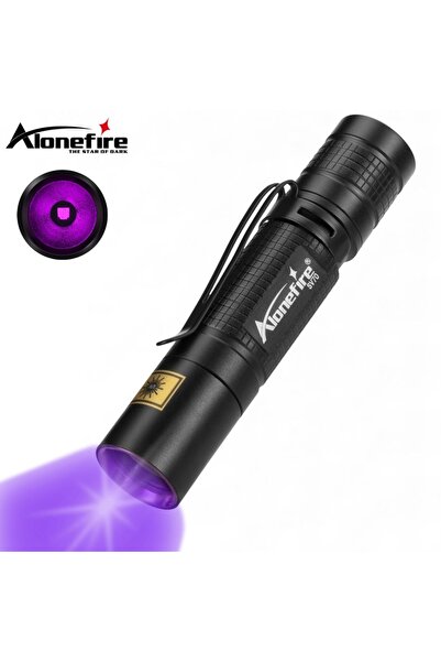 Choice AA black SV70 365nm LED Pen UV Flashlight Blacklight Invisible Torch M...