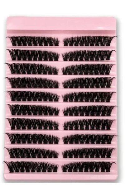 Choice1 MIX 80D MIAOJIE DIY Lash Extension Kit 720pcs Lash Clusters Individua...
