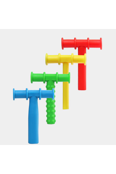 Choice9 4pcs mix Kids Oral Speech Practice Teeth Massager Child Chewing Tube ...