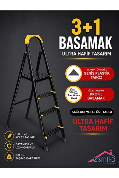 ESMİLA 3 Basamaklı Merdiven 3 1 Basamak Merdiven