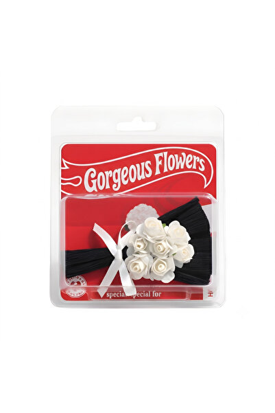 Gorgeous Flowers Beyaz Çiçek Buketi Sevgiliye Hediye Özel Tasarım Koleksiyonl...