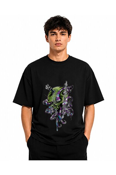 Inscriptie Ουνισέξ Βαμβακερό T-Shirt Υψηλής Ποιότητας  "Χταπόδι "