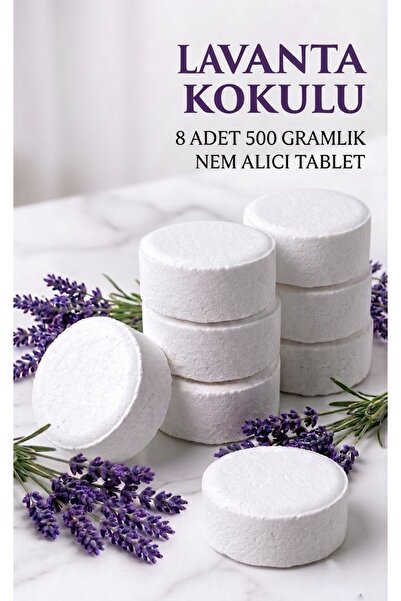 Saban 4 Adet 2x500Gr - LAVANTA - Nem Alıcı Rutubet Giderici Yedek Tablet