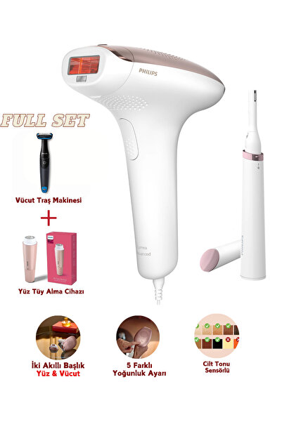 Philips Lumea IPL SenseIQ ile IPL Tüy alma cihazı, Lazer Epilasyon cihazı, Ci...