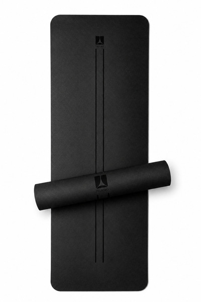 Rebuwo Tpe Yoga Mat 5 mm Non-Slip Pilates Mat Environmentally Friendly Profes...
