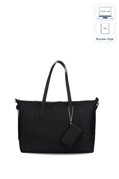 Nautica Sıyah Kadın Omuz Çantası Cn7650t
