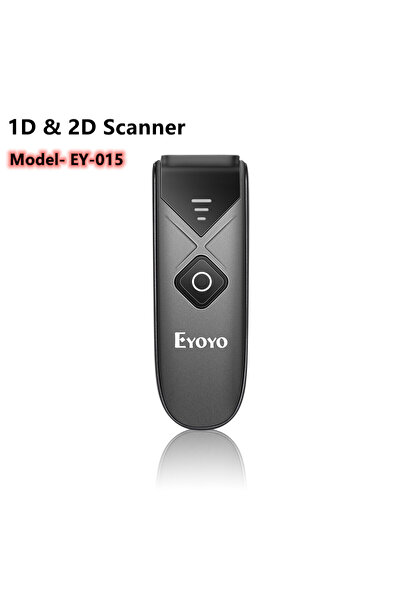 Choice ماسح باركود ثنائي الأبعاد من Eyoyo EY-015P، سلكي/بلوتوث/لاسلكي 2.4 جيج...