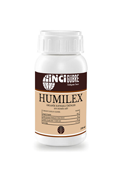 İnci Gübre Humilex Toprak Düzenleyici Humik Asit 250 ML - Kök Geliştirici ve ...