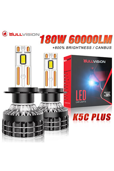 Choice1 9006/HB4 6000K Cold White K5C Plus H7 LED 60000LM Headlights H1 H4 H1...