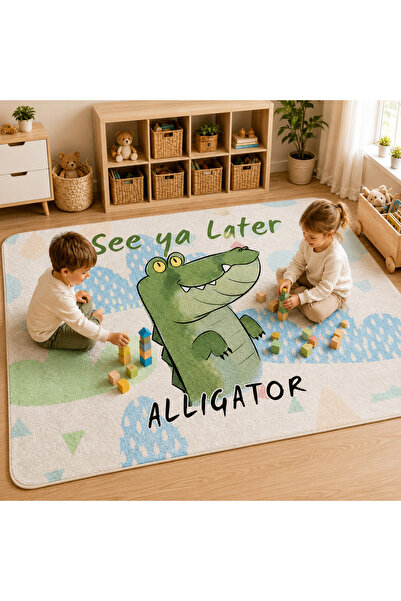 Factory Price - Cute Alligator Play Mat