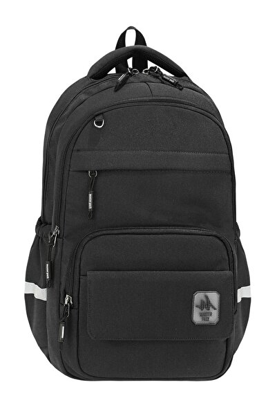 ms mixxstore Rucsac și ghiozdan unisex din țesătură rezistentă la apă, cu mai...