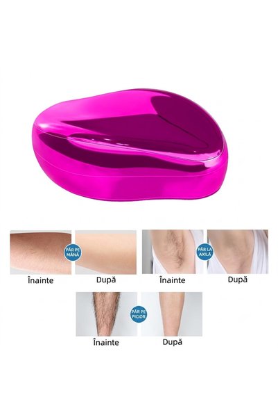 JustZEN Dispozitiv de Epilare prin Frecare, JustZEN™ E1, din Cristal, Roz