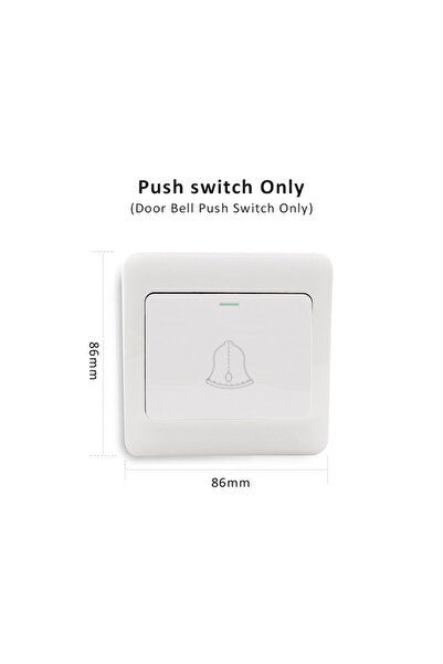 Choice4 Push Switch Only LED Dimmer 12V 5V 24V 36V 8A PWM Wireless RF Switch ...